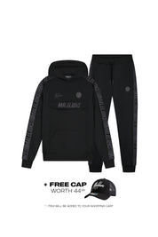 Malelions Sport Warming Up Tracksuit | Black/Antra