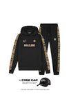  Malelions Sport Warming Up Tracksuit | Black/Gold