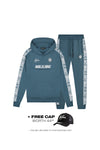  Malelions Sport Warming Up Tracksuit | Teal/White