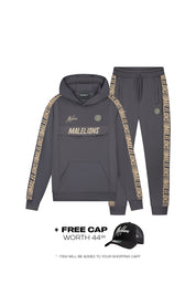 Malelions Sport Warming Up Tracksuit | Antra/Gold