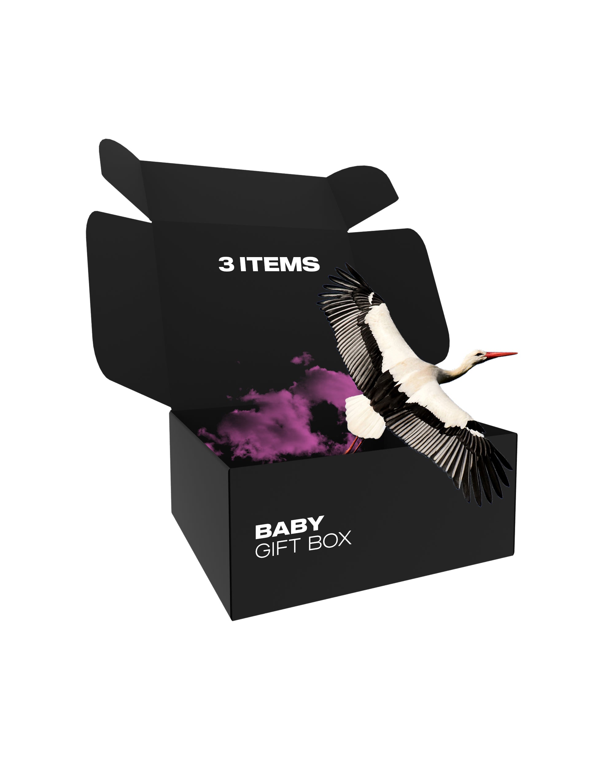 Malelions Baby-Geschenkbox | Hellrosa