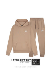 Malelions Men Signature Tracksuit | Khaki