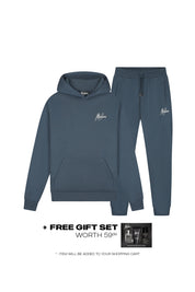 Malelions Men Signature Tracksuit | Slate