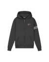  Malelions Men Captain Zip Hoodie | Antra Grey