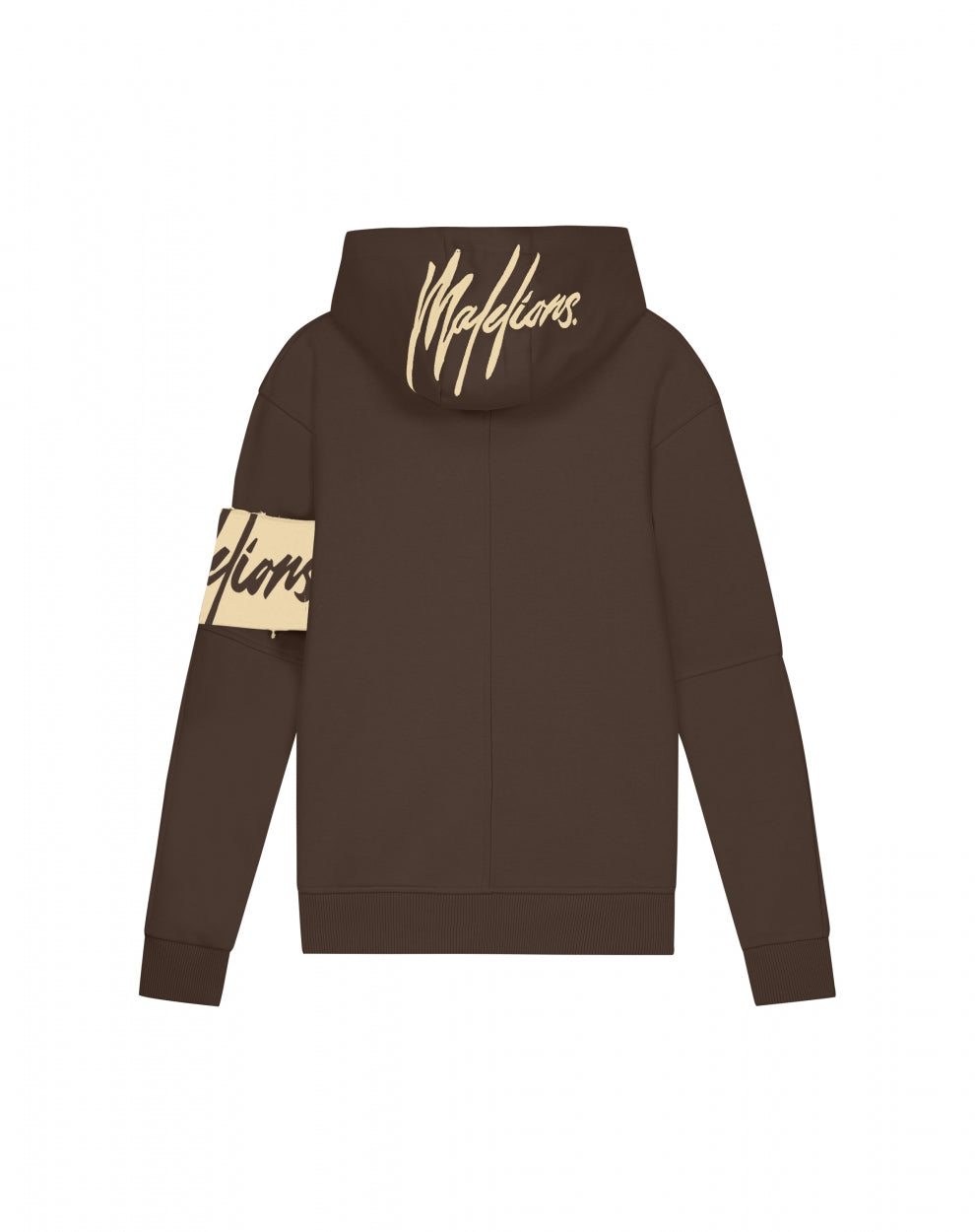 Malelions Women Captain Hoodie | Brown/Taupe