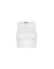 Malelions Women Motif Crop Top | White