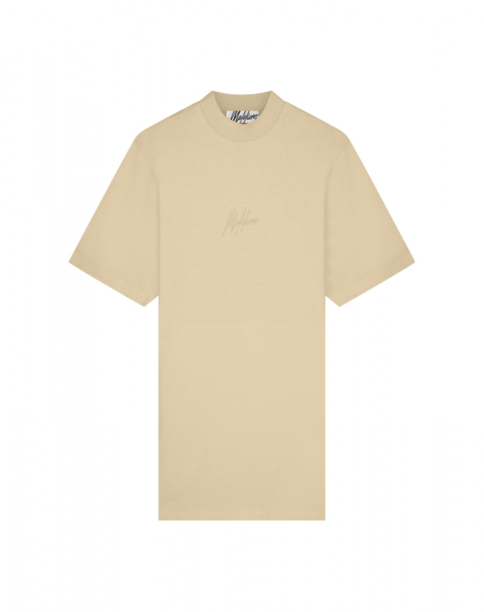  Malelions Women Firma T-Shirt Dress | Sand/Taupe