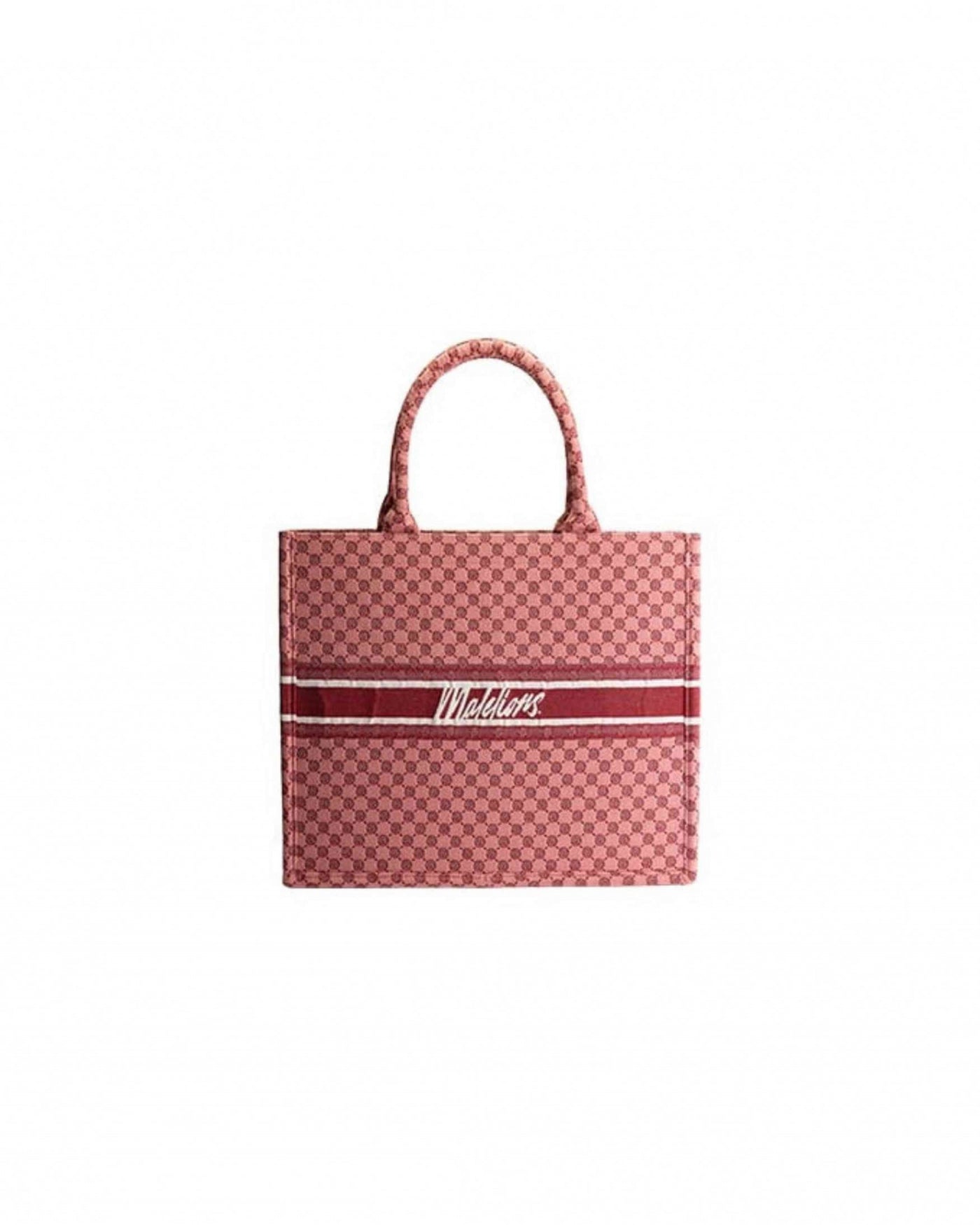  Malelions Women Monogram Tote Bag | Coral