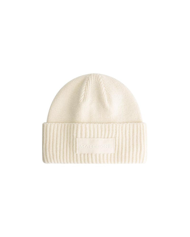  Malelions Women Logo Beanie | Beige