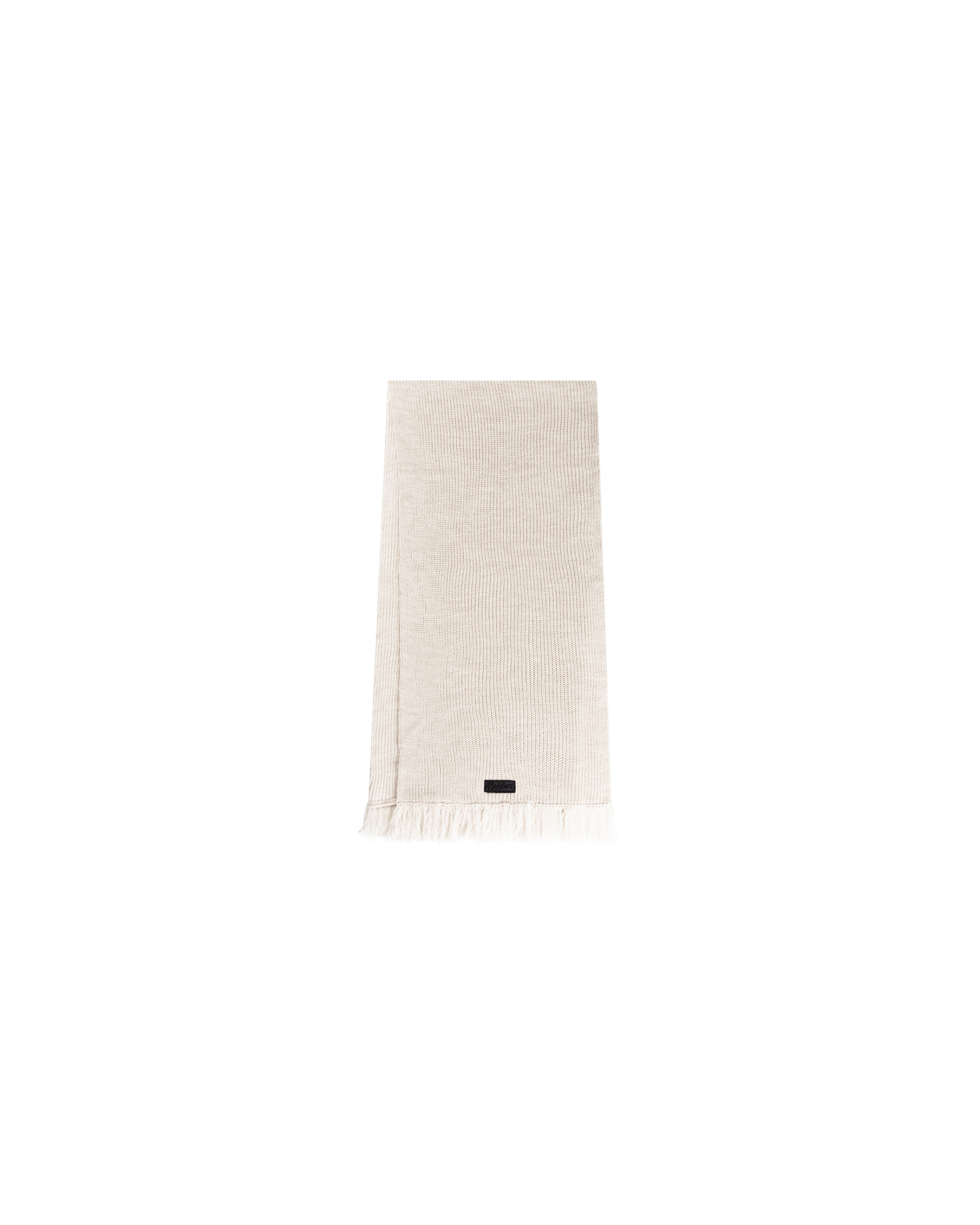  Malelions Women Knitted Scarf | Beige