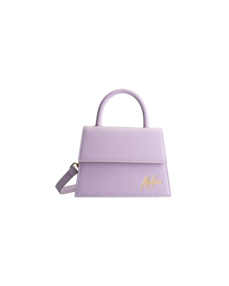  Malelions Women Signature Handbag Small | Lilac