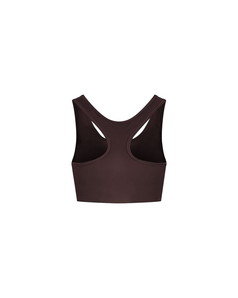 Malelions Women Sport Bra | Chocolate