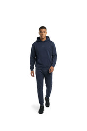Malelions Men Striped Signature Sweatpants | Navy