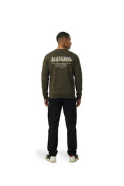 Malelions Men Sipping Limoncello Sweater | Vintage Green