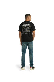Malelions Men Coastline T-Shirt | Black