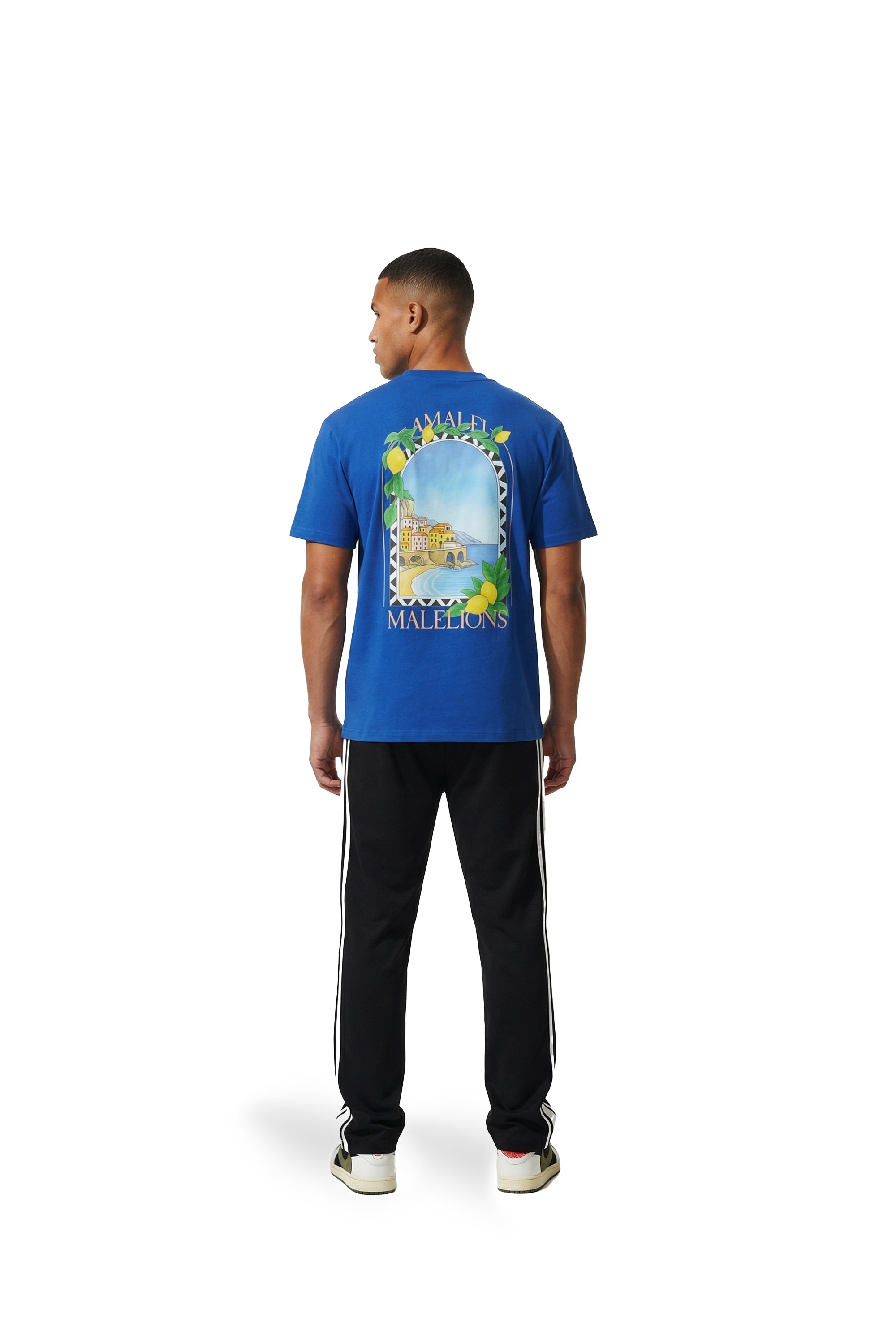 Malelions Men Amalfi Window T-Shirt | Cobalt