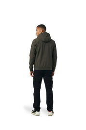 Malelions Men Placket Softshell Jacket | Vintage Green