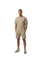 Malelions Men Permanent Vacation T-Shirt | Sage Brown