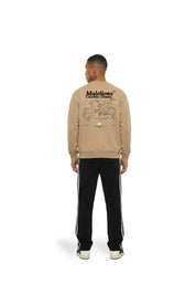 Malelions Men Coastline Sweater | Sand