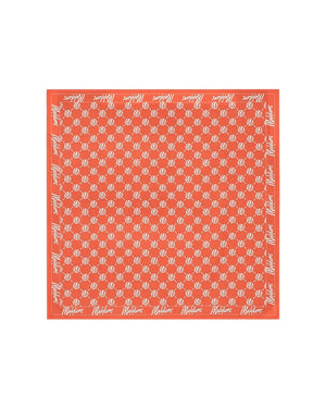 Malelions Monogram Bandana | Orange