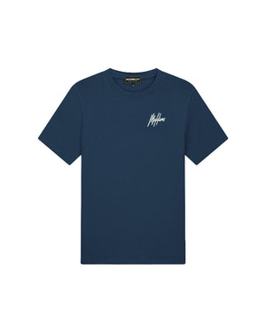 Malelions Sport Logo T-Shirt | Indigo