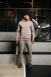 Malelions Sport Logo Sweatpants | Taupe