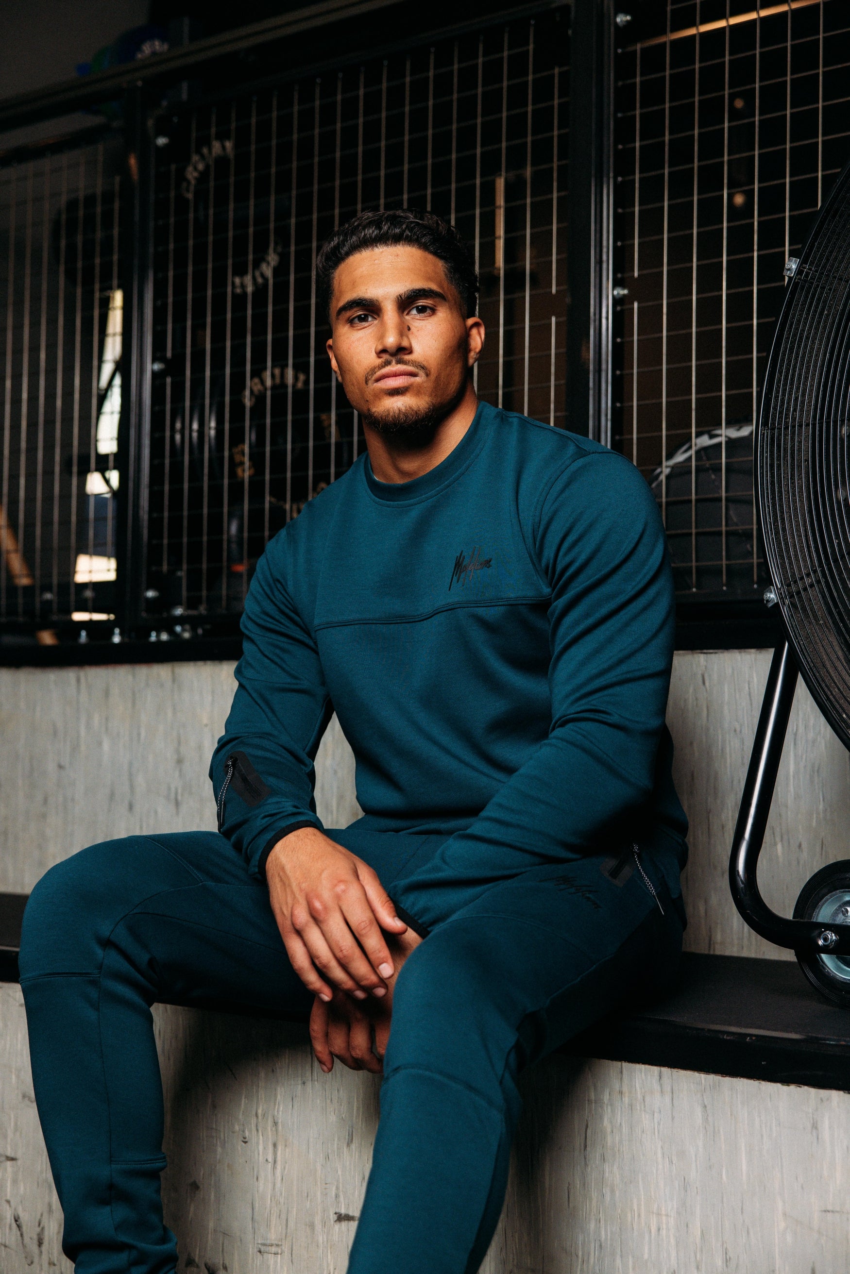 Malelions Sport Counter Trackpants | Petrol