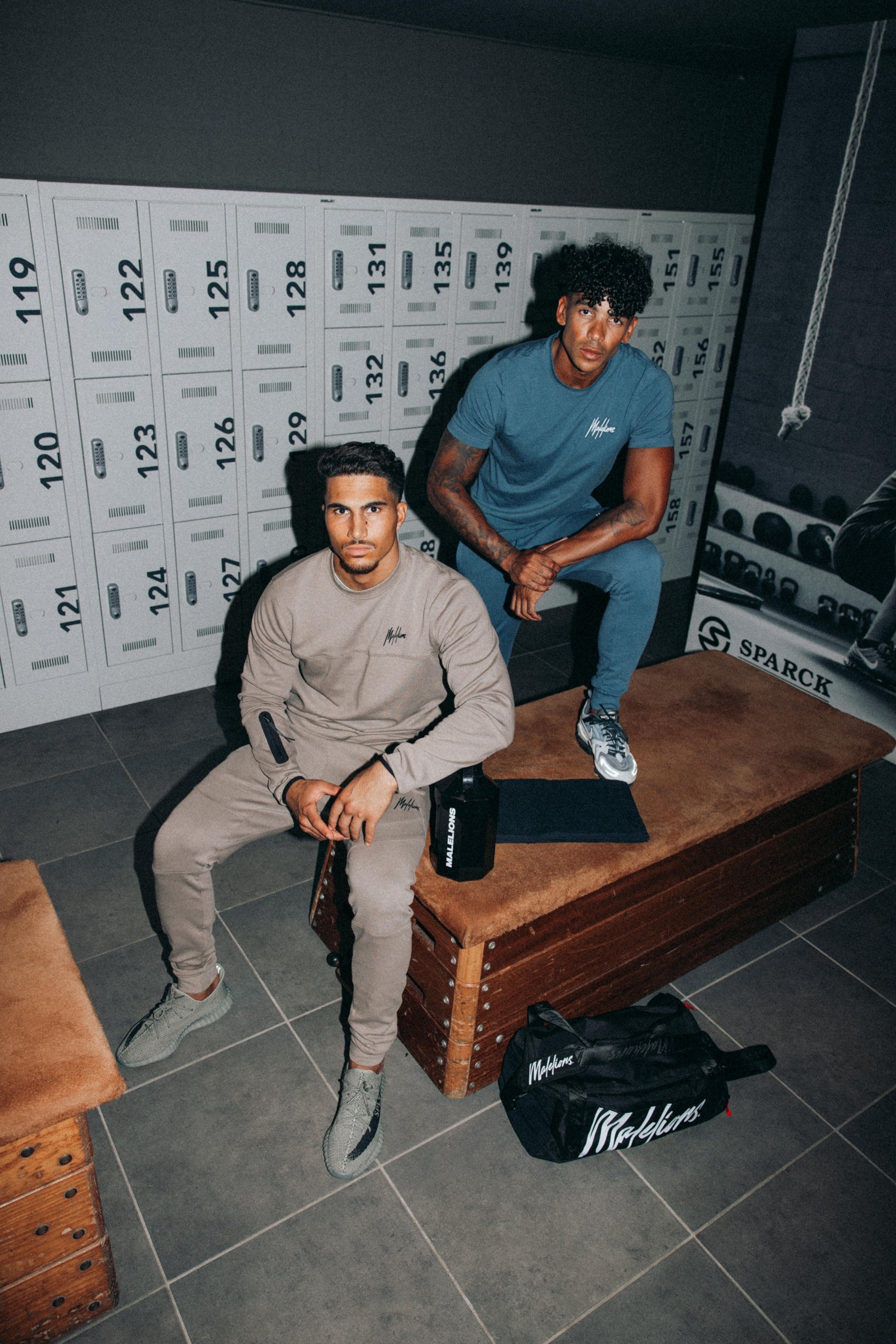 Malelions Sport Counter Trackpants | Taupe