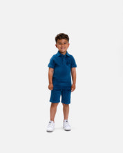 Malelions Junior Toweling Polo | Indigo
