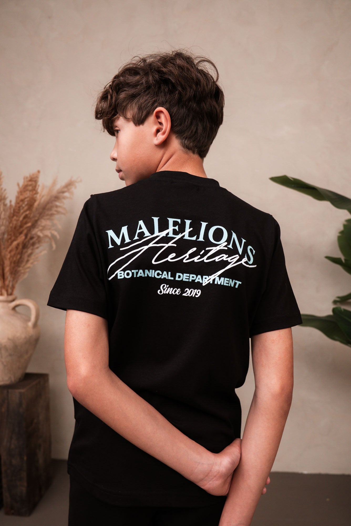 Malelions Junior Heritage T-Shirt | Black