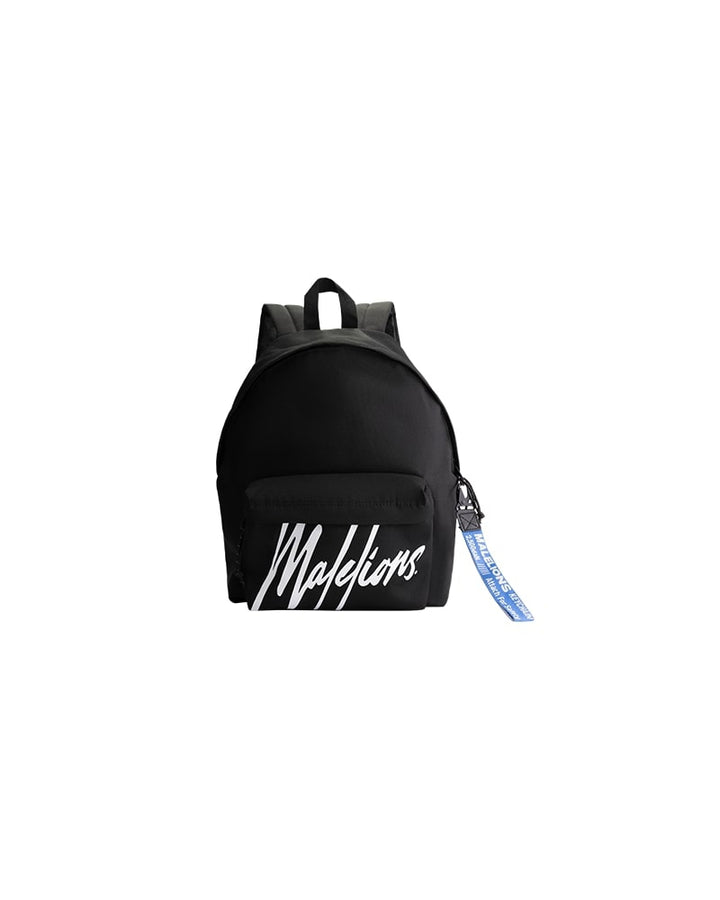 JA1-AW24-01_904_Malelions_Junior_Signature_Backpack_Black_White_Front.jpg
