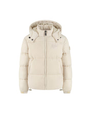 Malelions Junior Girls Signature Puffer Jacket | Beige