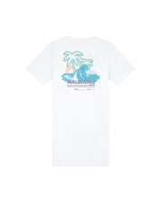 Malelions Junior Girls Paradise T-Shirt Dress | White/Vista Blue