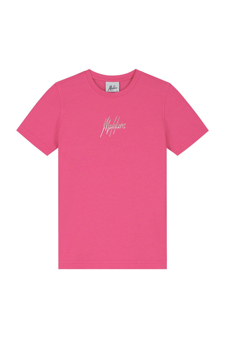 JG1-HS25-03_864_Malelions_Junior_Girls_Kiki_T-Shirt_Hot_Pink-Humus_Front_dee79cb2-7e2d-4103-ab59-ef2bd040813f.jpg