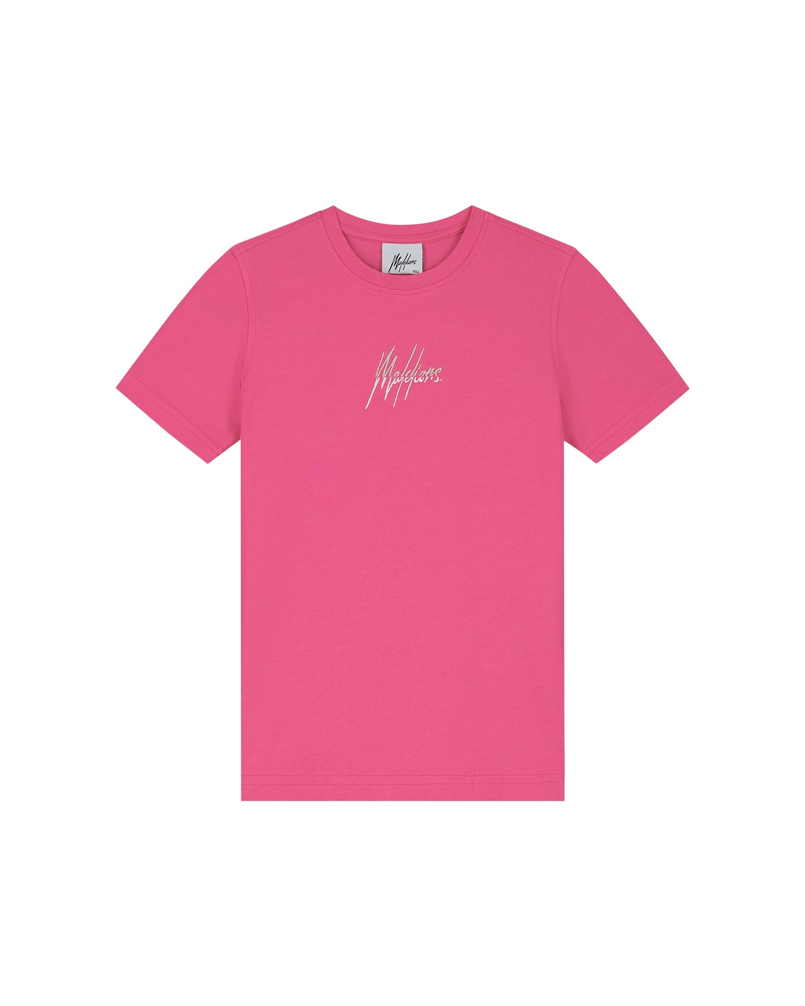 Malelions Junior Girls Kiki T-Shirt | Hot Pink/Humus