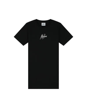 Malelions Junior Girls Firma T-Shirt Dress | Black