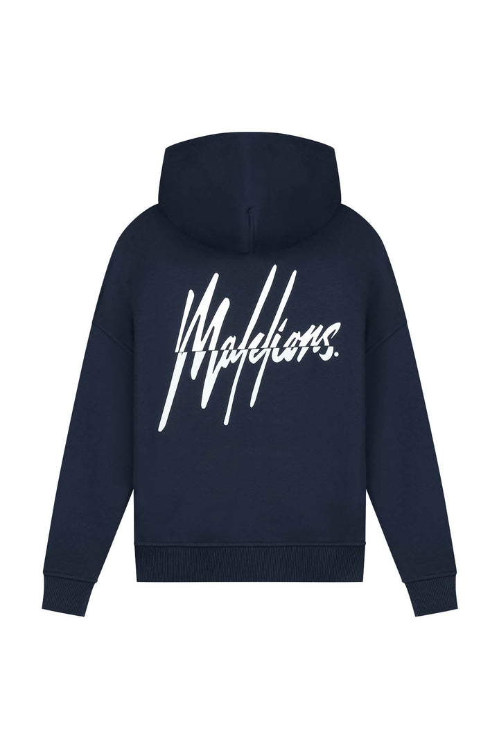 JG1_AW25_01_861_Malelions_Junior_Girls_Kiki_Hoodie_Navy_Light_Blue_Back.jpg