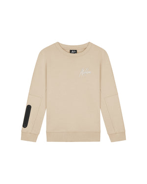 Malelions Junior Sport Counter Sweater | Khaki
