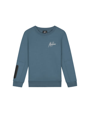 Malelions Junior Sport Counter Sweater | Teal