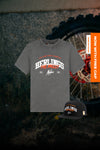  Malelions x Jeffrey Herlings Bullet T-Shirt | Acid Wash