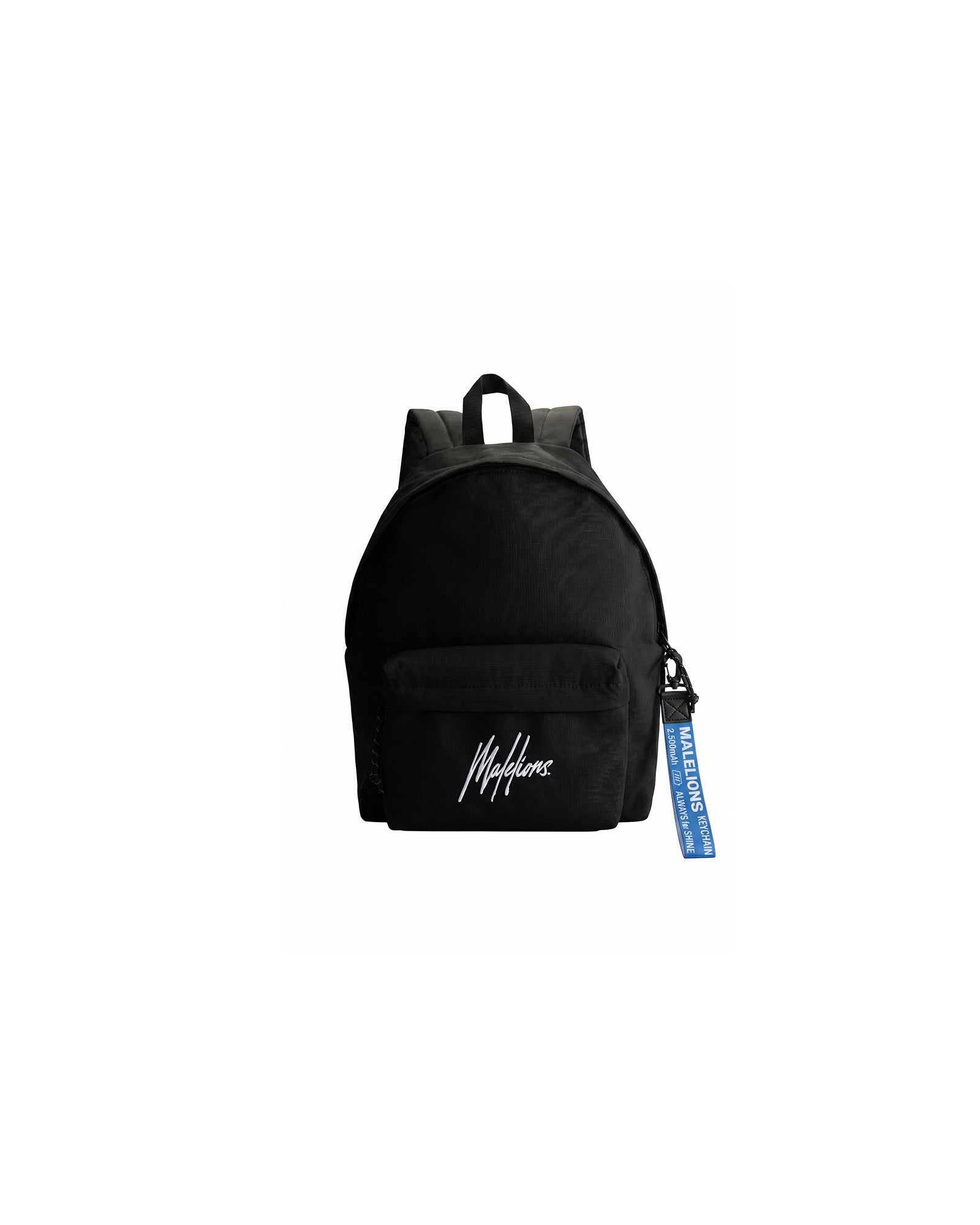 Malelions Junior Signature Backpack | Black/White