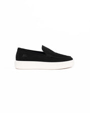 Malelions Men Low Top Cup Loafers | Black