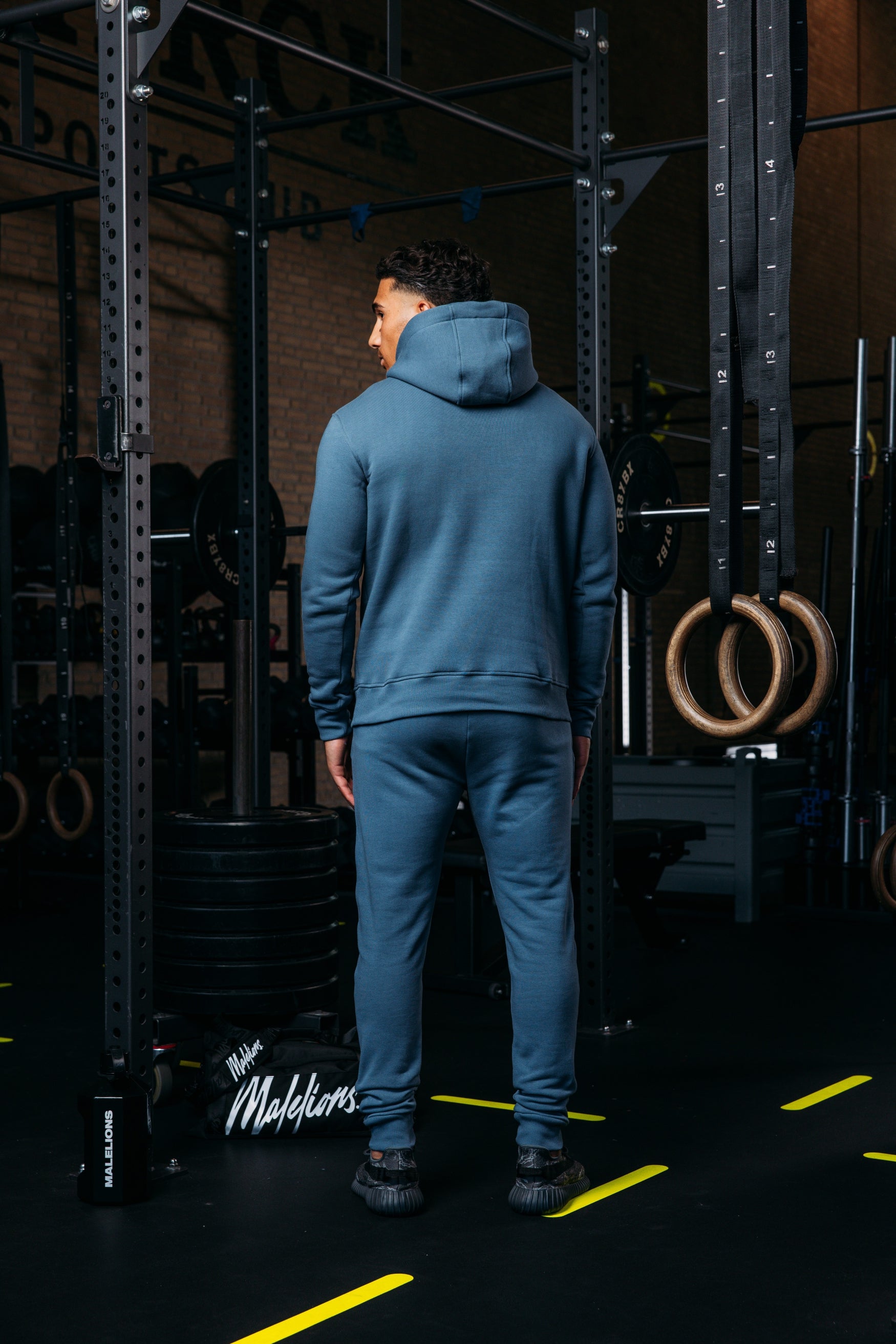 Malelions Sports Logo Hoodie | Blue