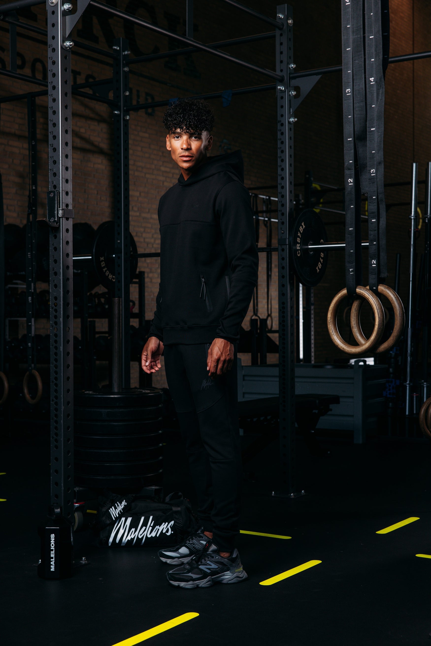 Malelions Sport Counter Hoodie | Black