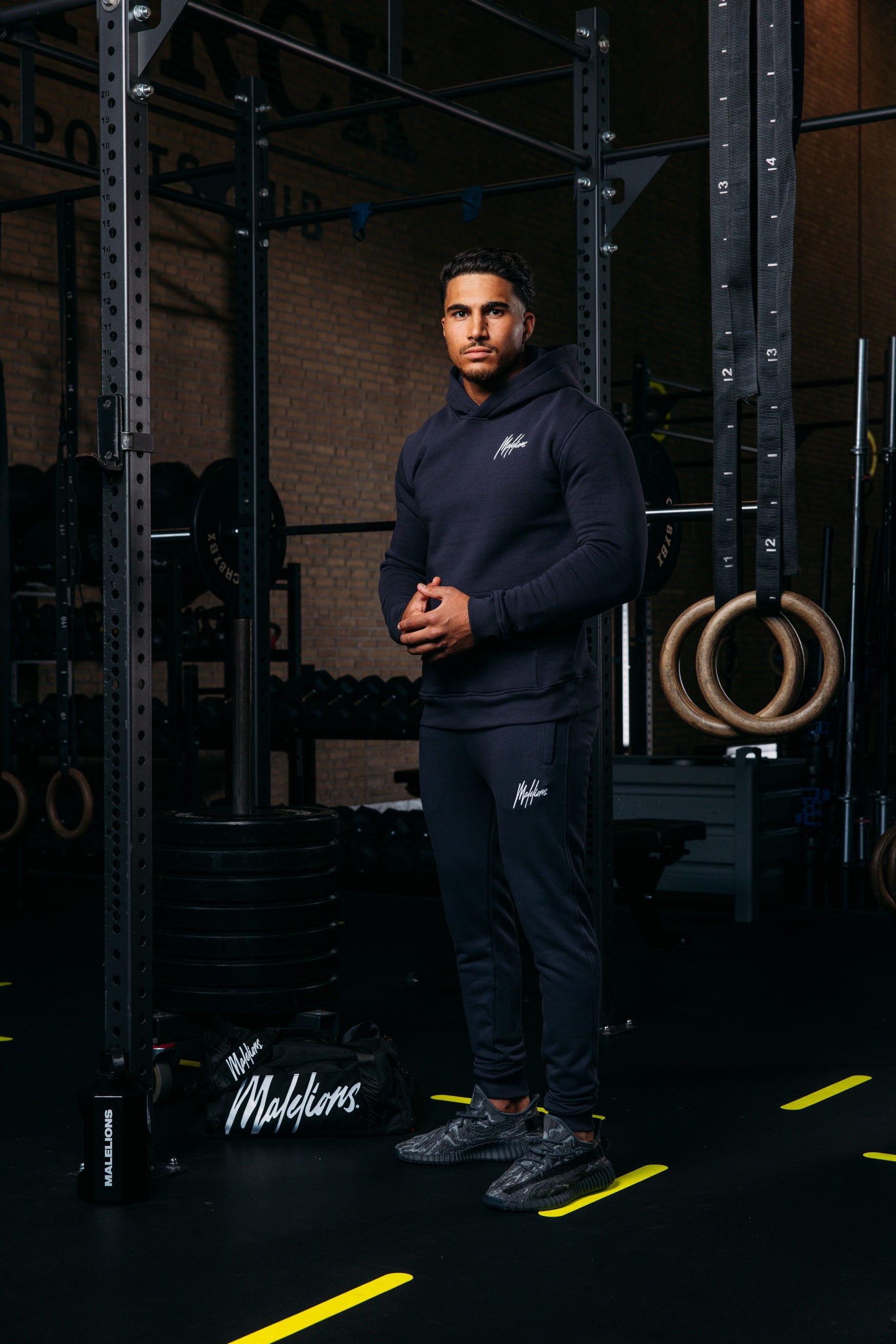 Malelions Sports Logo Hoodie | Navy