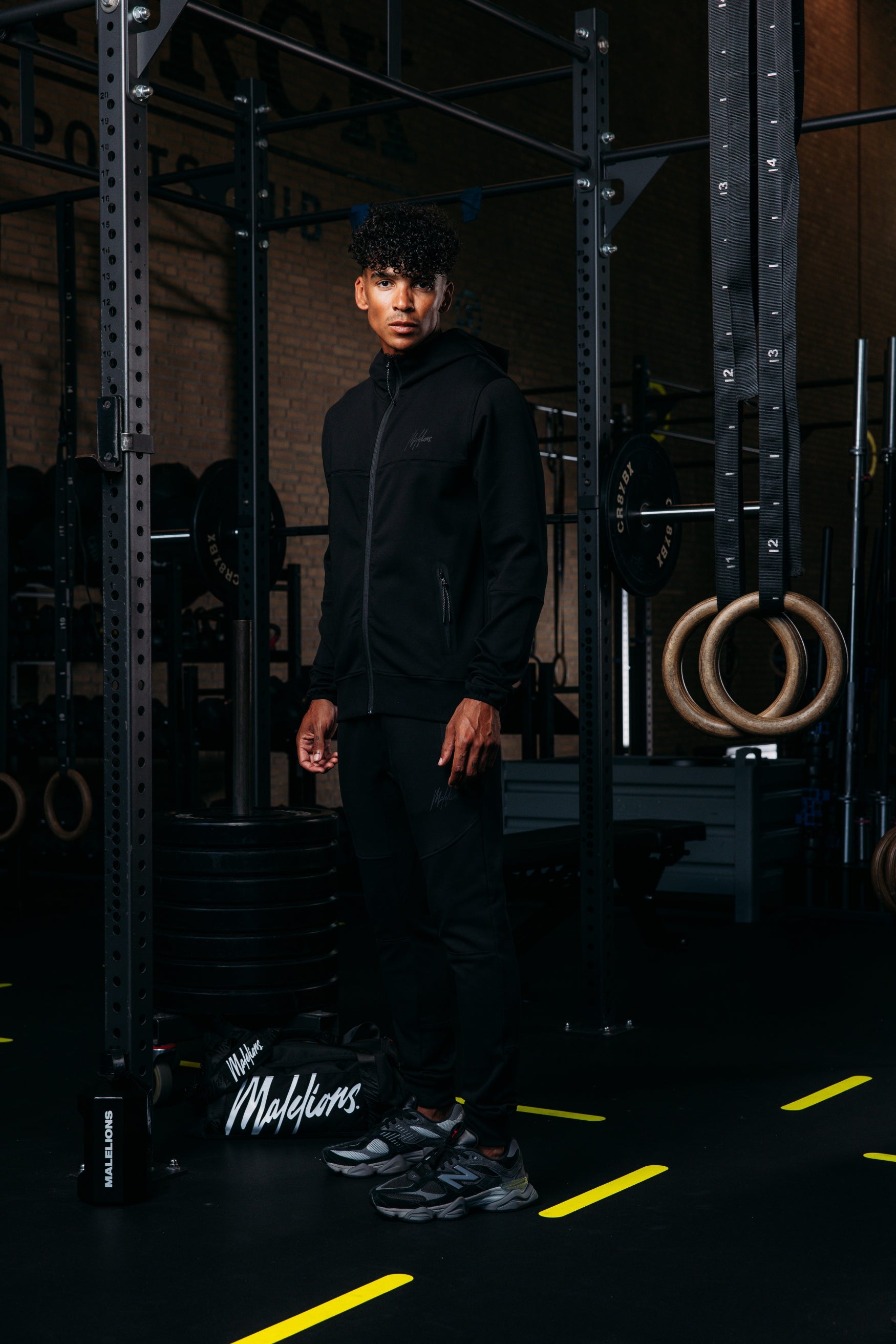 Malelions Sport Counter Hooded Vest | Black