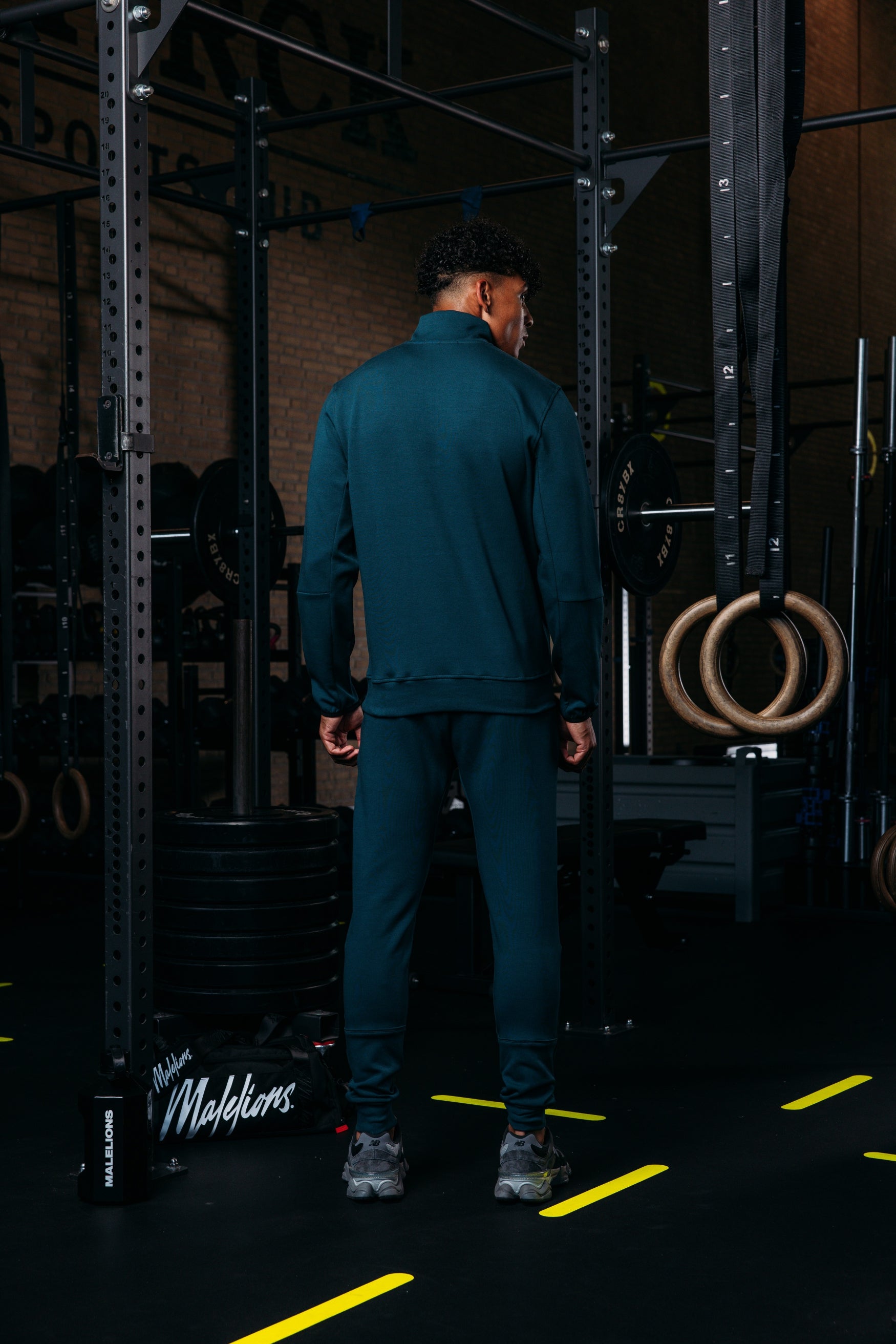 Malelions Sport Counter Half Zip | Petrol