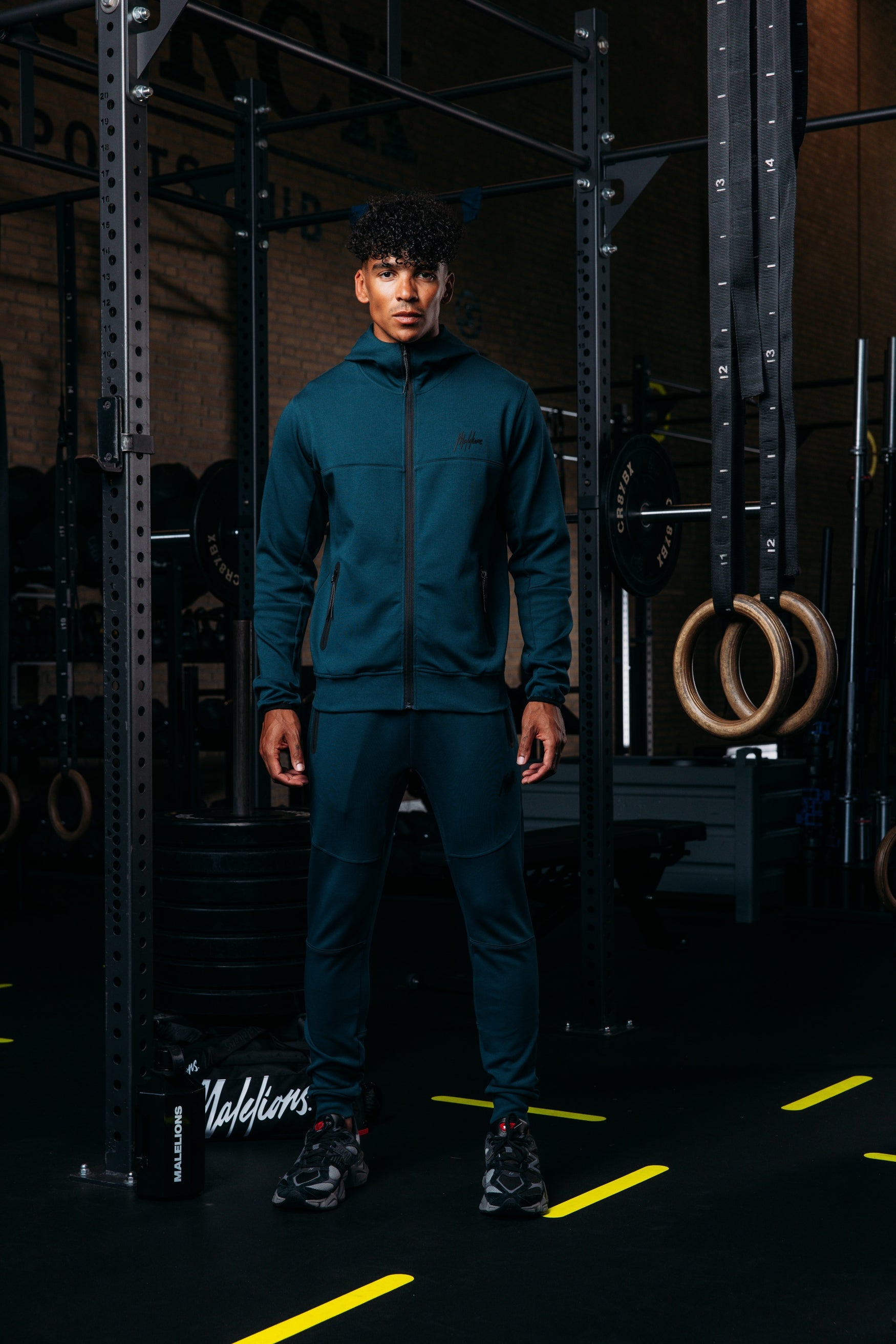 Malelions Sport Counter Hooded Vest | Petrol