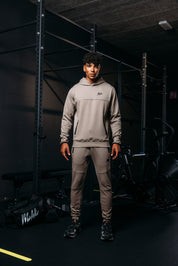 Malelions Sport Counter Hoodie | Taupe