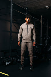 Malelions Sport Counter Hooded Vest | Taupe